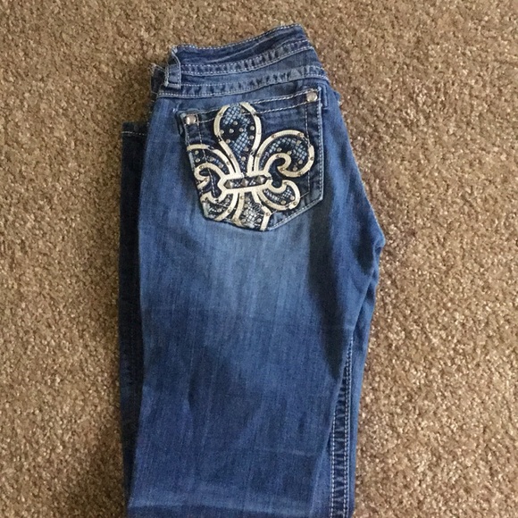 Miss Me lowrise bootcut jeans - Picture 1 of 4